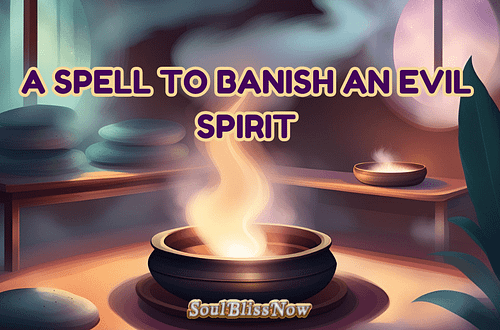A Spell to Banish an Evil Spirit