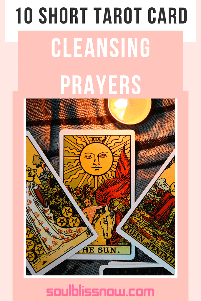 cleansing prayers for your tarot deck