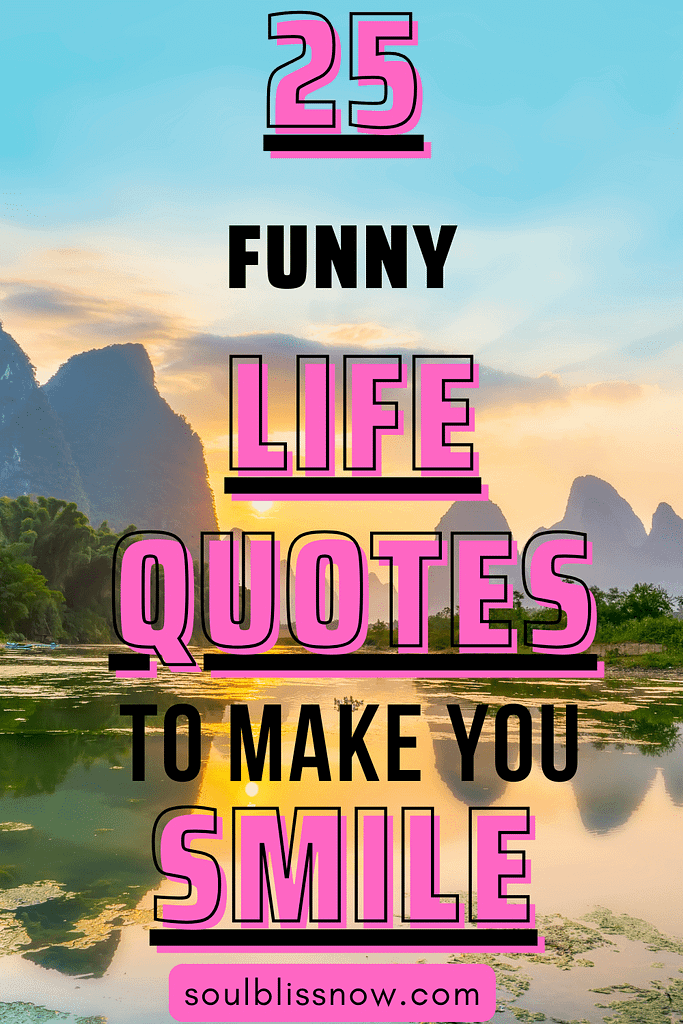 25 Funny Life Quotes That WIll Make You Smile