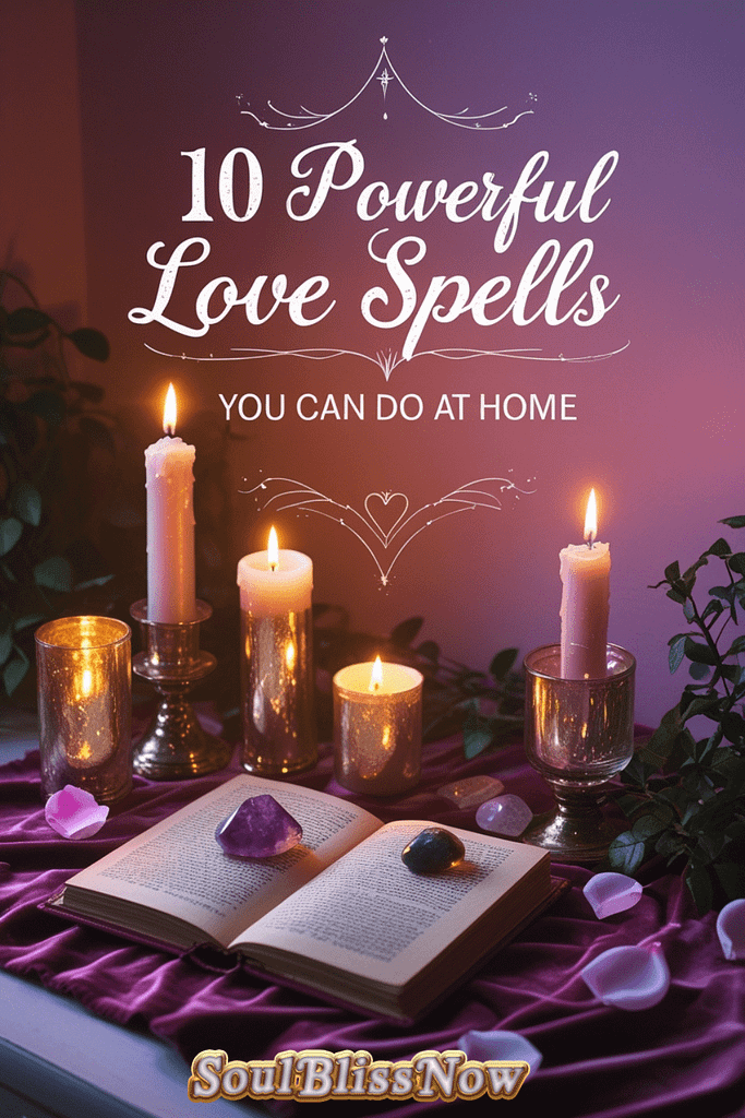 10 Love Spells to Manifest Romance, Passion, and Connection